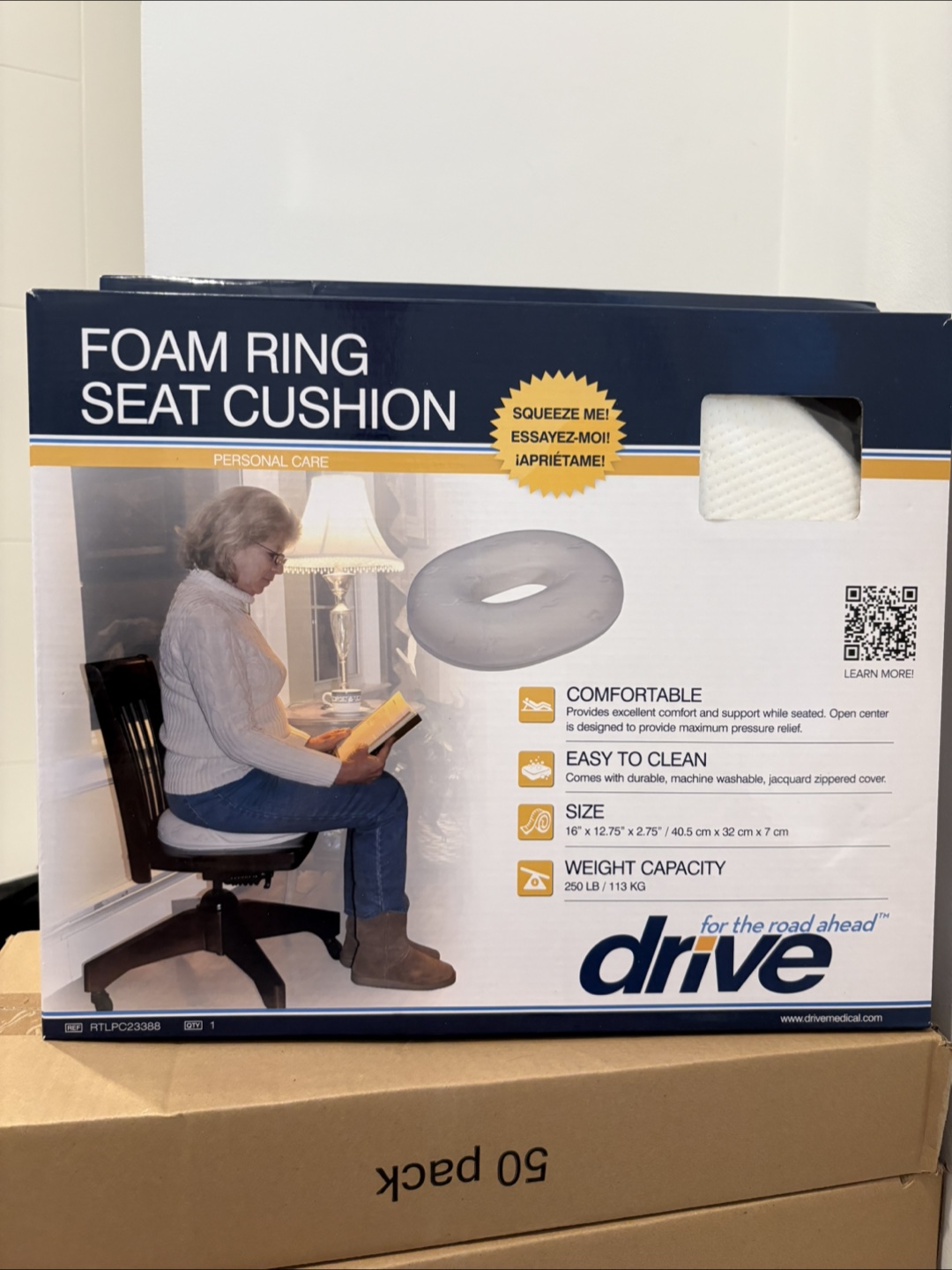 Drive Foam Ring Seat Cushion