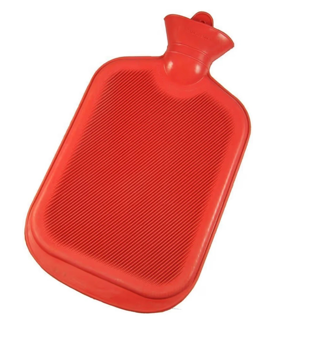 Red Rubber Hot Water Bottle