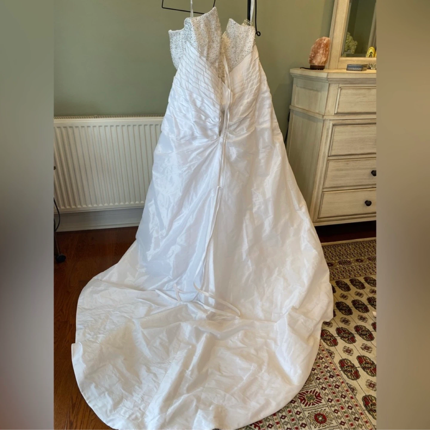 Alfred Angelo Wedding Dress - White with Beading - photo 3