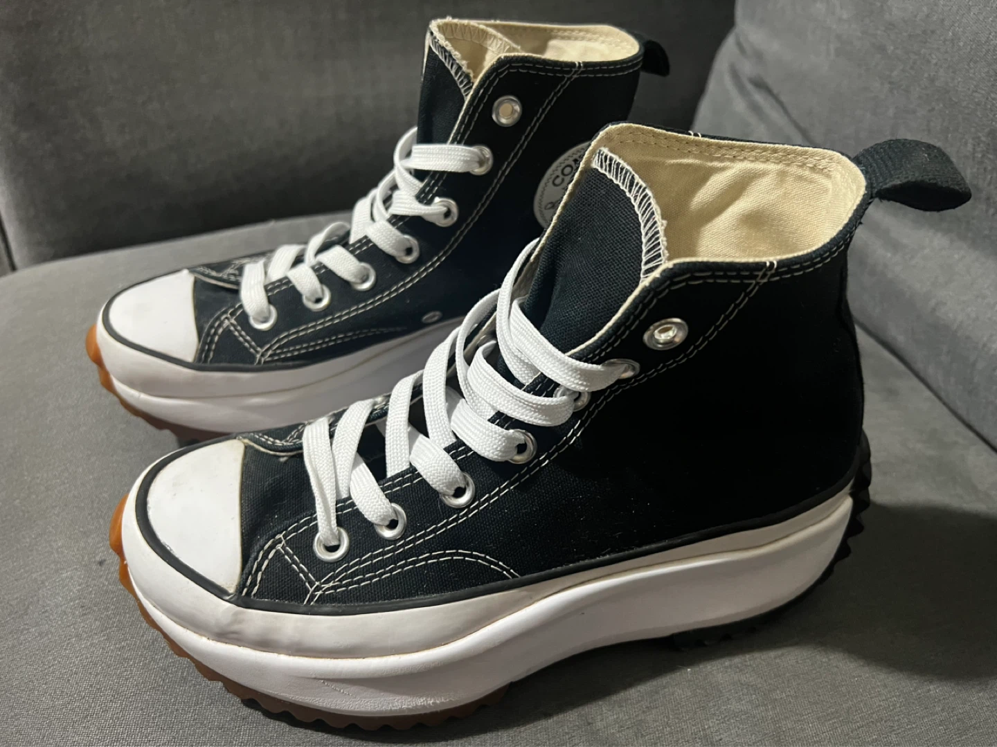 Converse  run star hike high top shoes⚽️ - photo 2