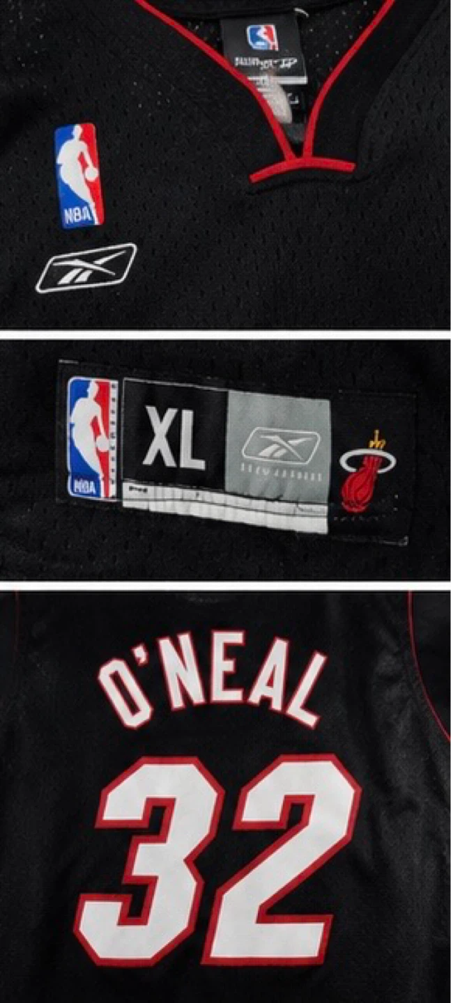Reebok Shaquille O'Neal Miami Heat #32 Jersey XL - photo 3