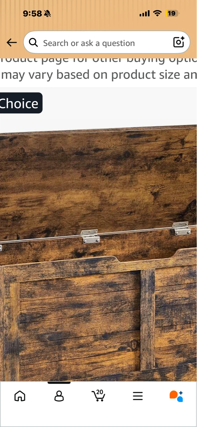 Wooden Storage Chest/Trunk - photo 3