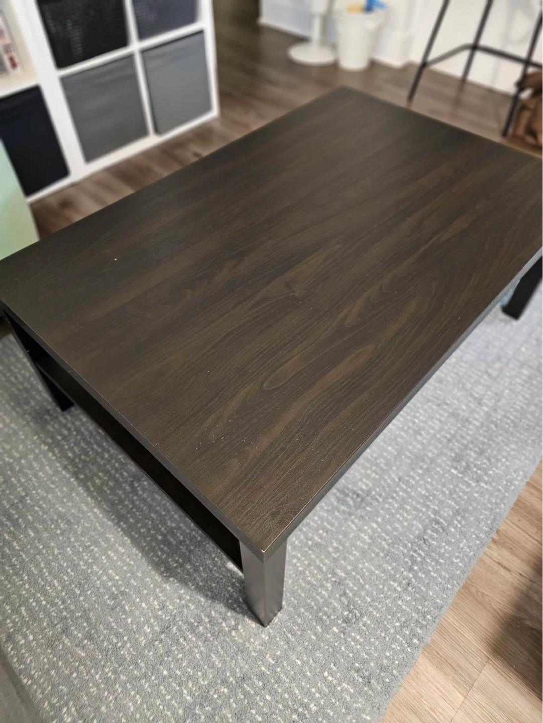 IKEA Coffee Table with Shelf - Dark Brown - photo 2