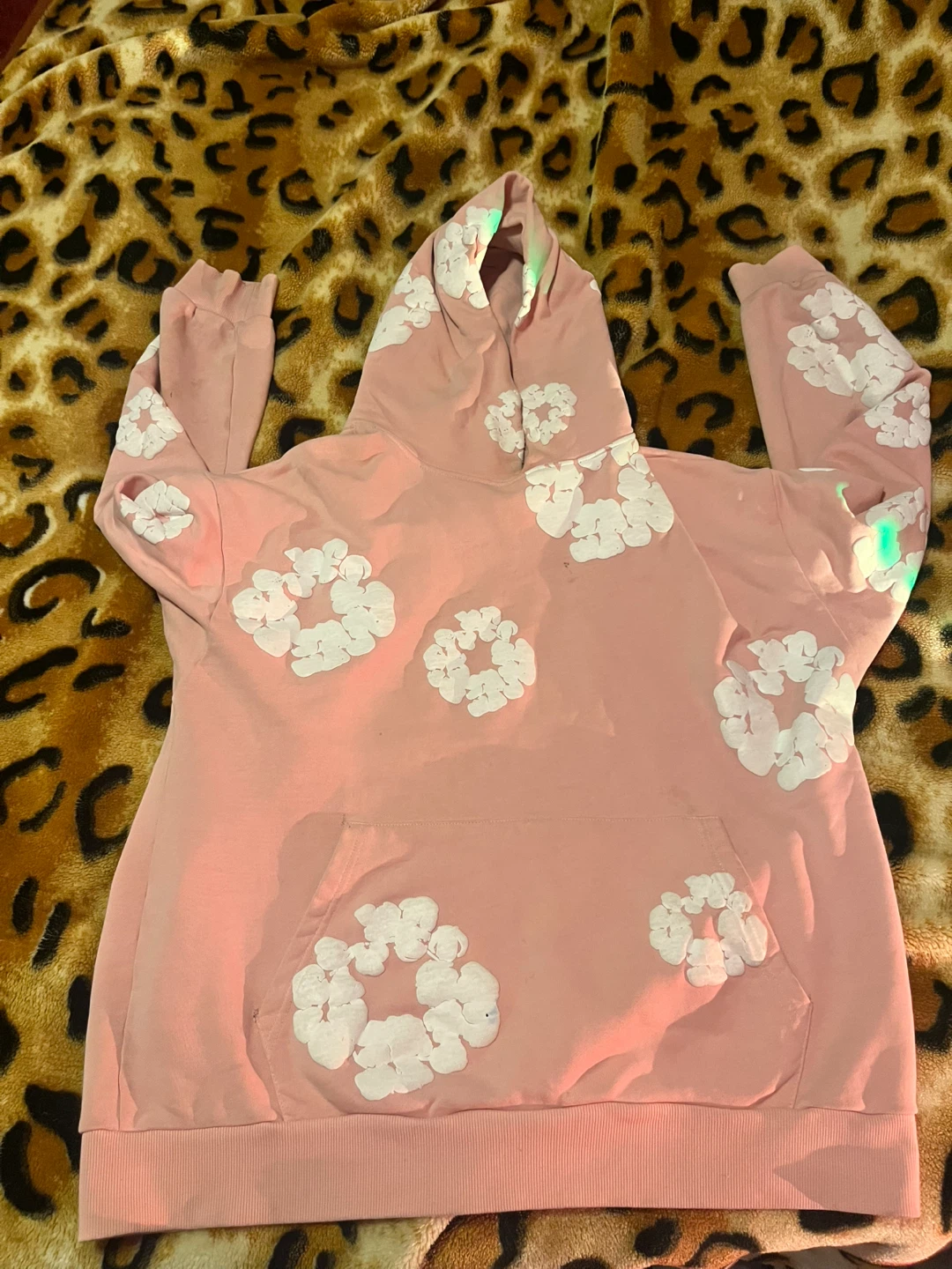 Denim Tears Pink Cloud Hoodie