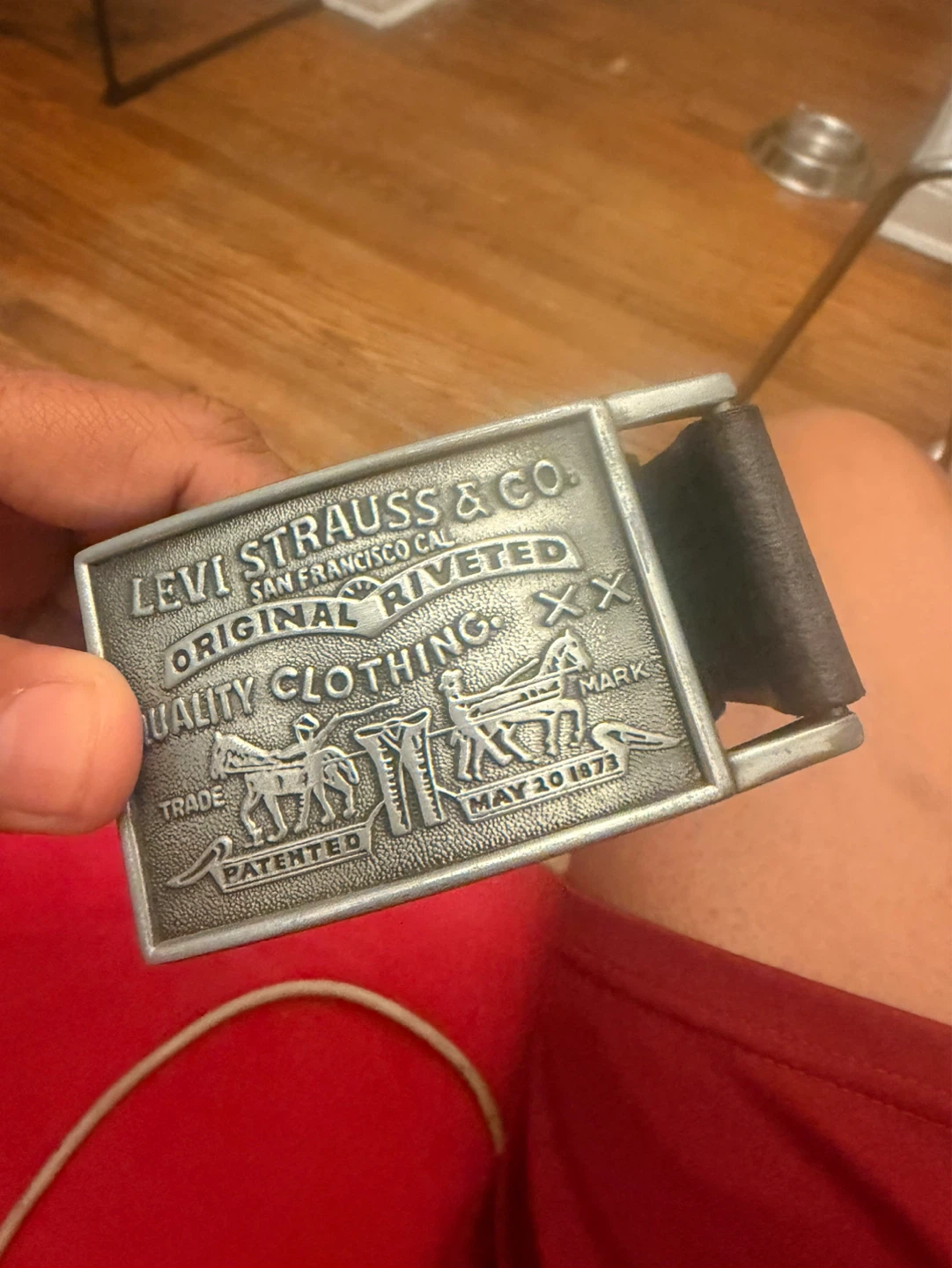 Levi Strauss & Co. Original Riveted Belt Buckle - photo 2