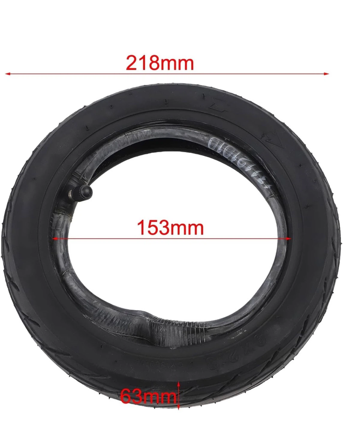Scooter Inner Tube Tire 218mm x 63mm - photo 3