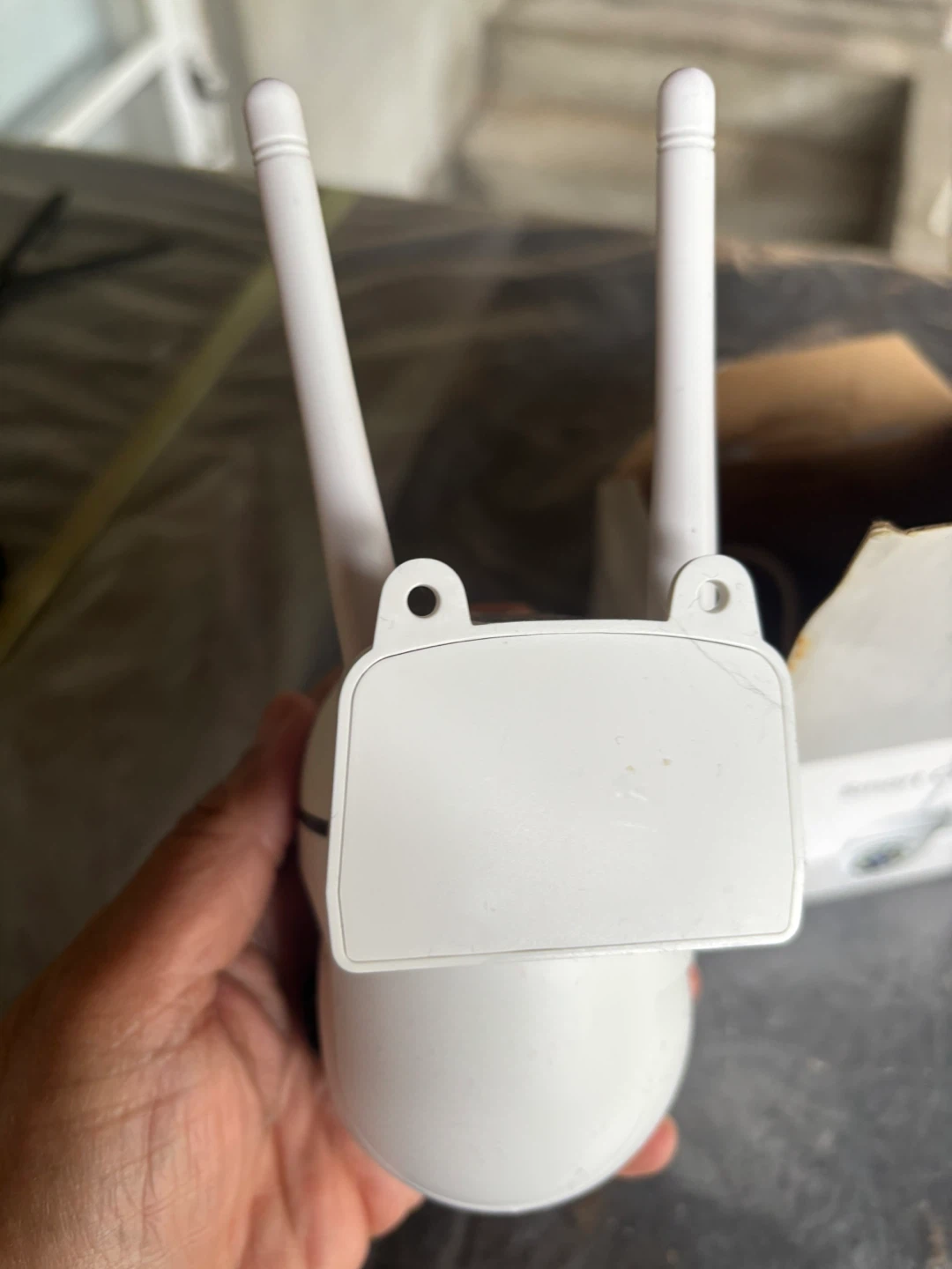 White Smart Camera with Motion Detection and Two-Way Audio - photo 2