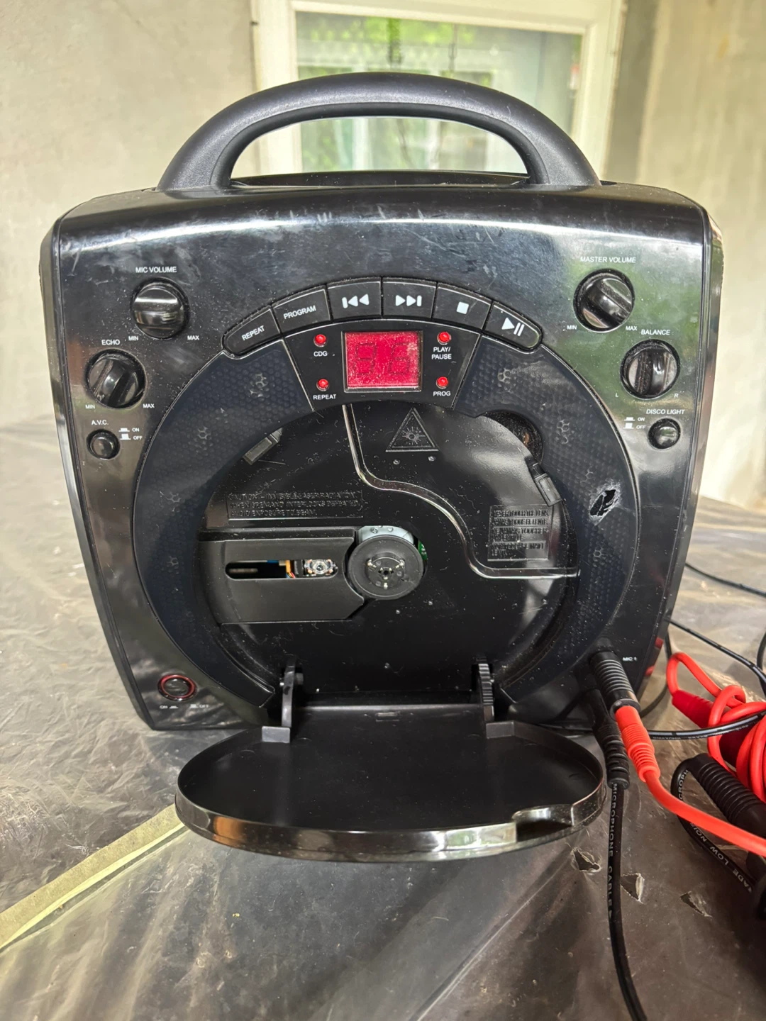 Singing Machine Portable CD/CDG Karaoke Player