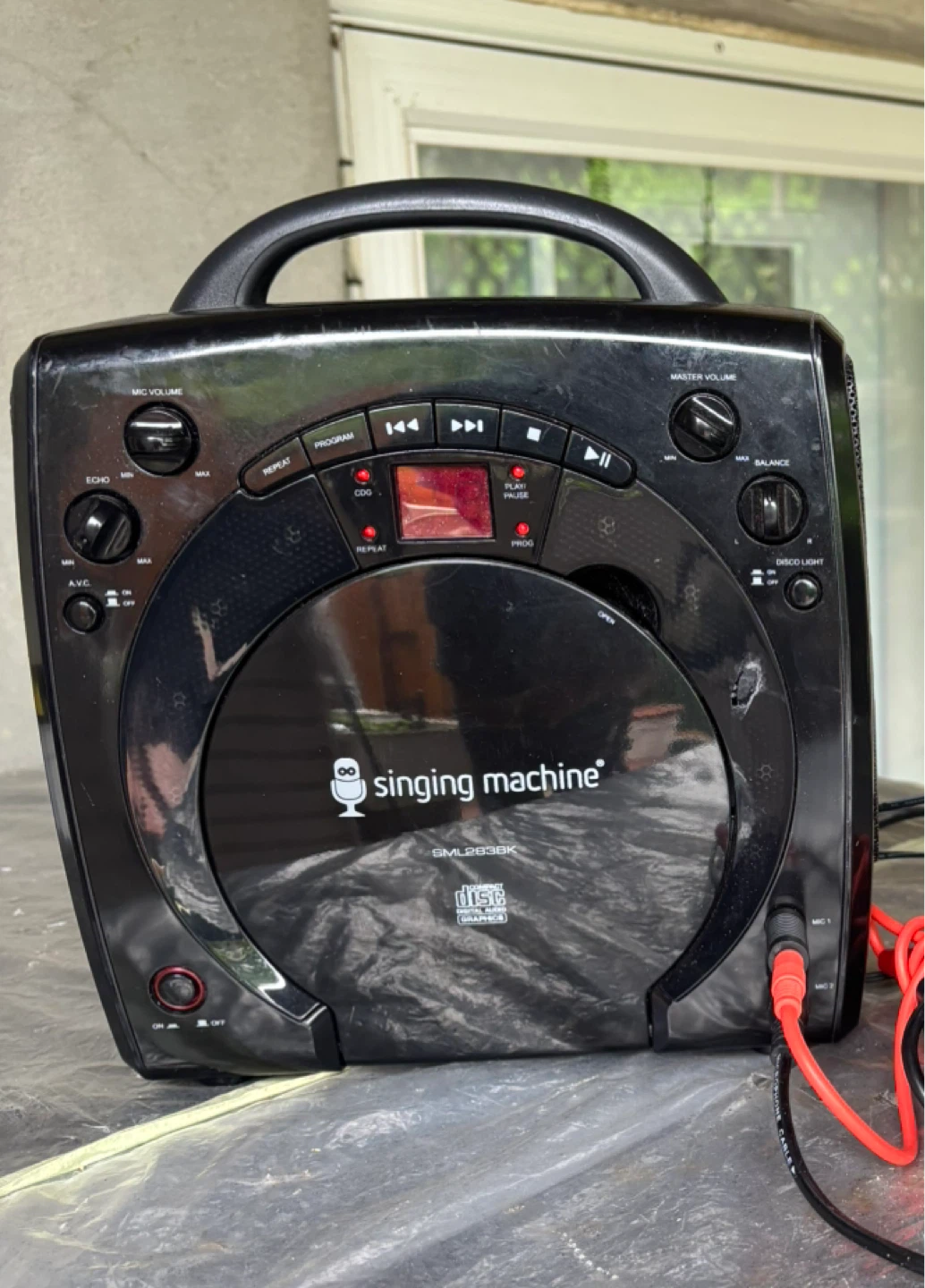 Singing Machine Portable CD/CDG Karaoke Player - photo 4