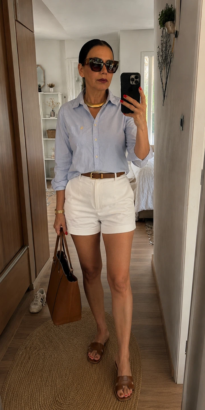 Abercrombie & Fitch Light Blue Button-Up Shirt - photo 2