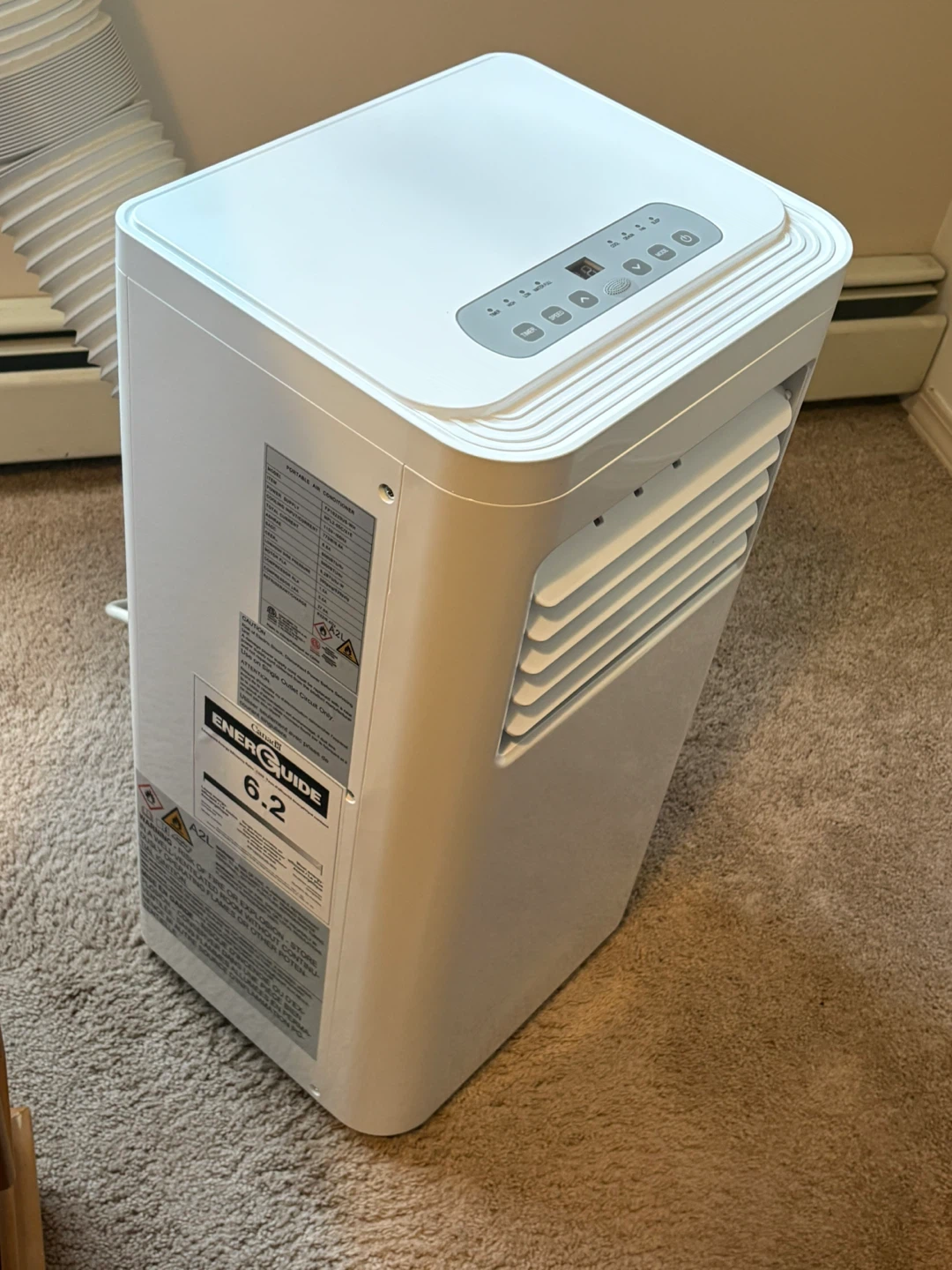 3 in 1 Dortala portable Air conditioner 8000 BTU 250 square feet - photo 2