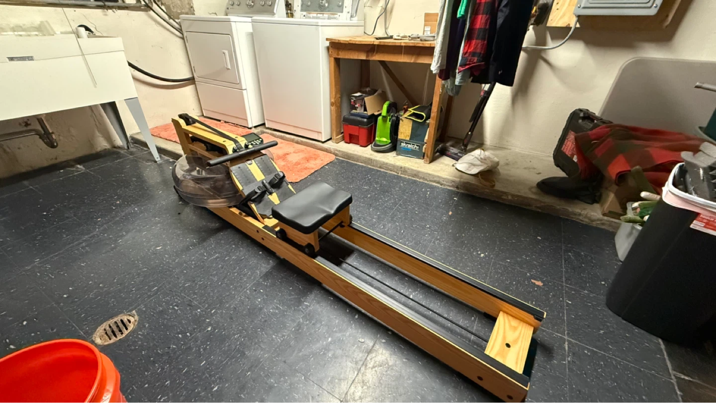 Water Rower with Bluetooth - photo 2