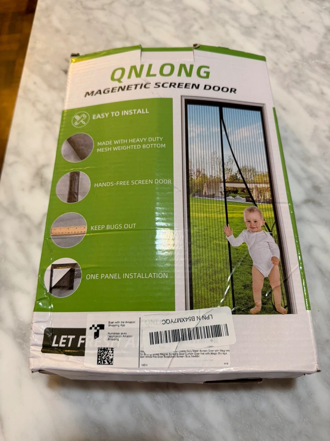 QLONG Magnetic Screen Door