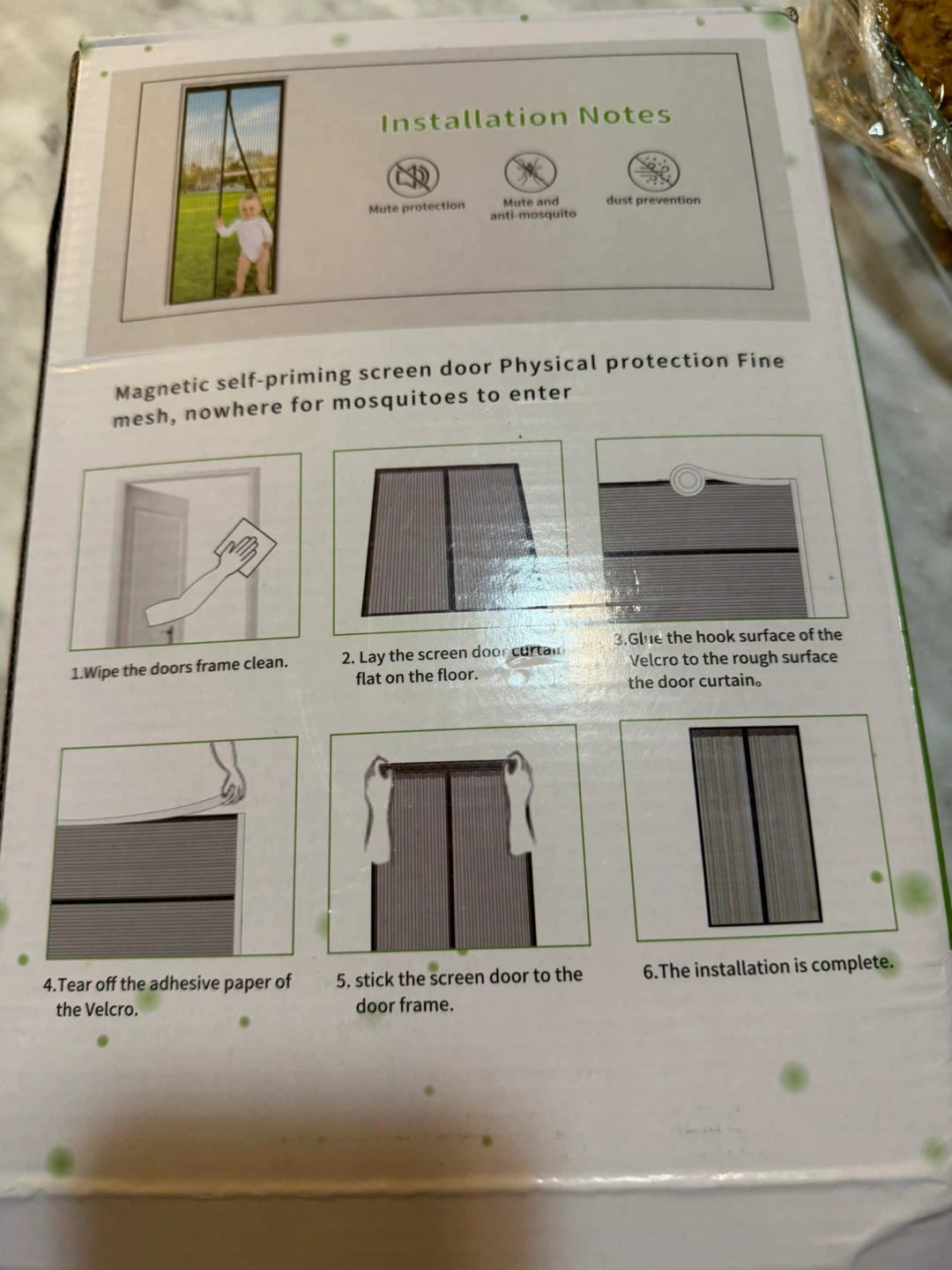 QLONG Magnetic Screen Door - photo 2