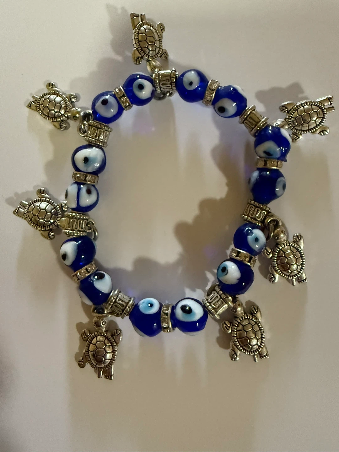 Evil Eye Turtle Charm Bracelet ⚽️ - photo 3