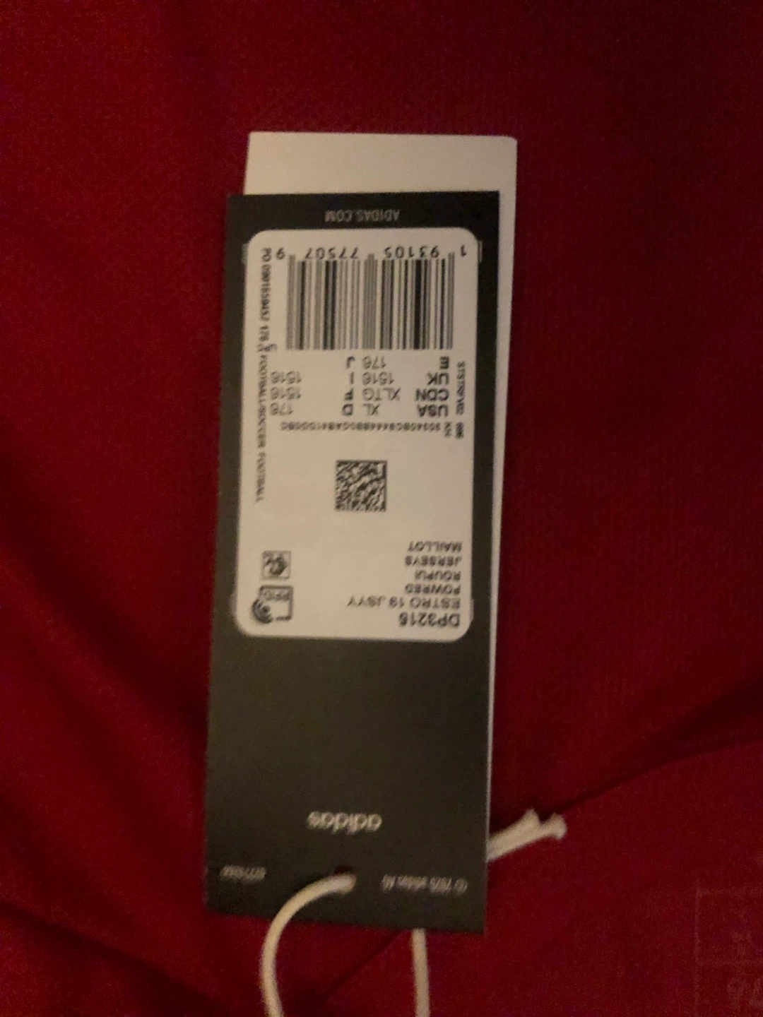 ⚽️FIFA Adidas x Tim Hortons Jersey#39 XL + Ball - photo 3
