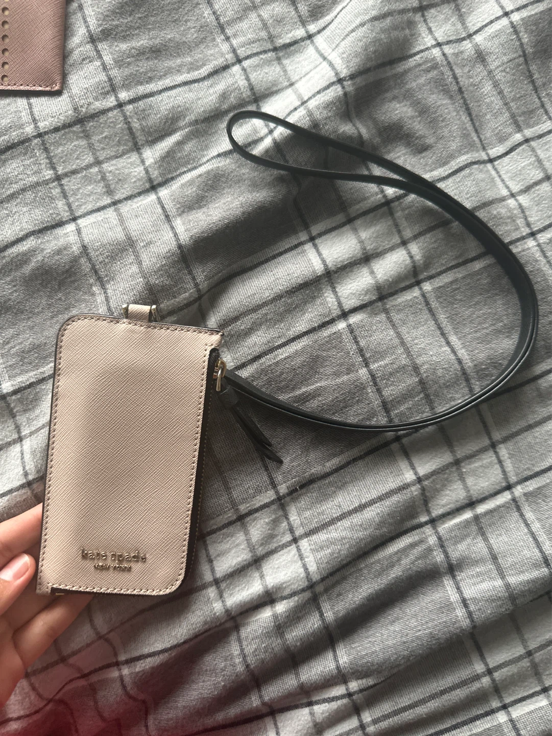 Kate Spade Card Holder with Lanyard