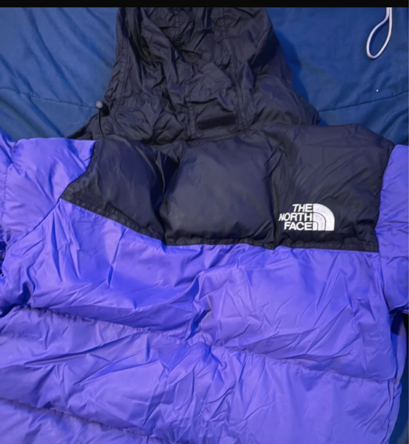 The North Face Puffer Jacket Purple Youth XL - photo 3