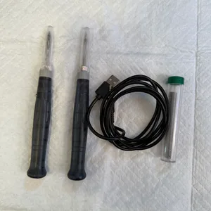 USB Soldering Iron Kit with Solder