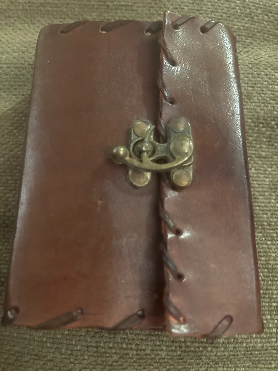 ⚽️Artist made Leather Journal