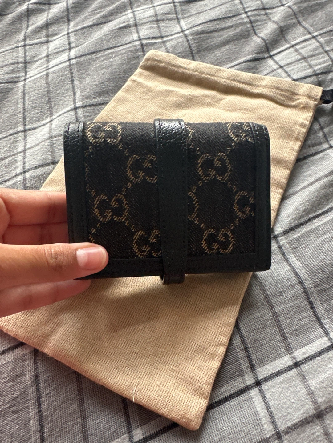 Gucci Black GG Marmont Card Holder - photo 4