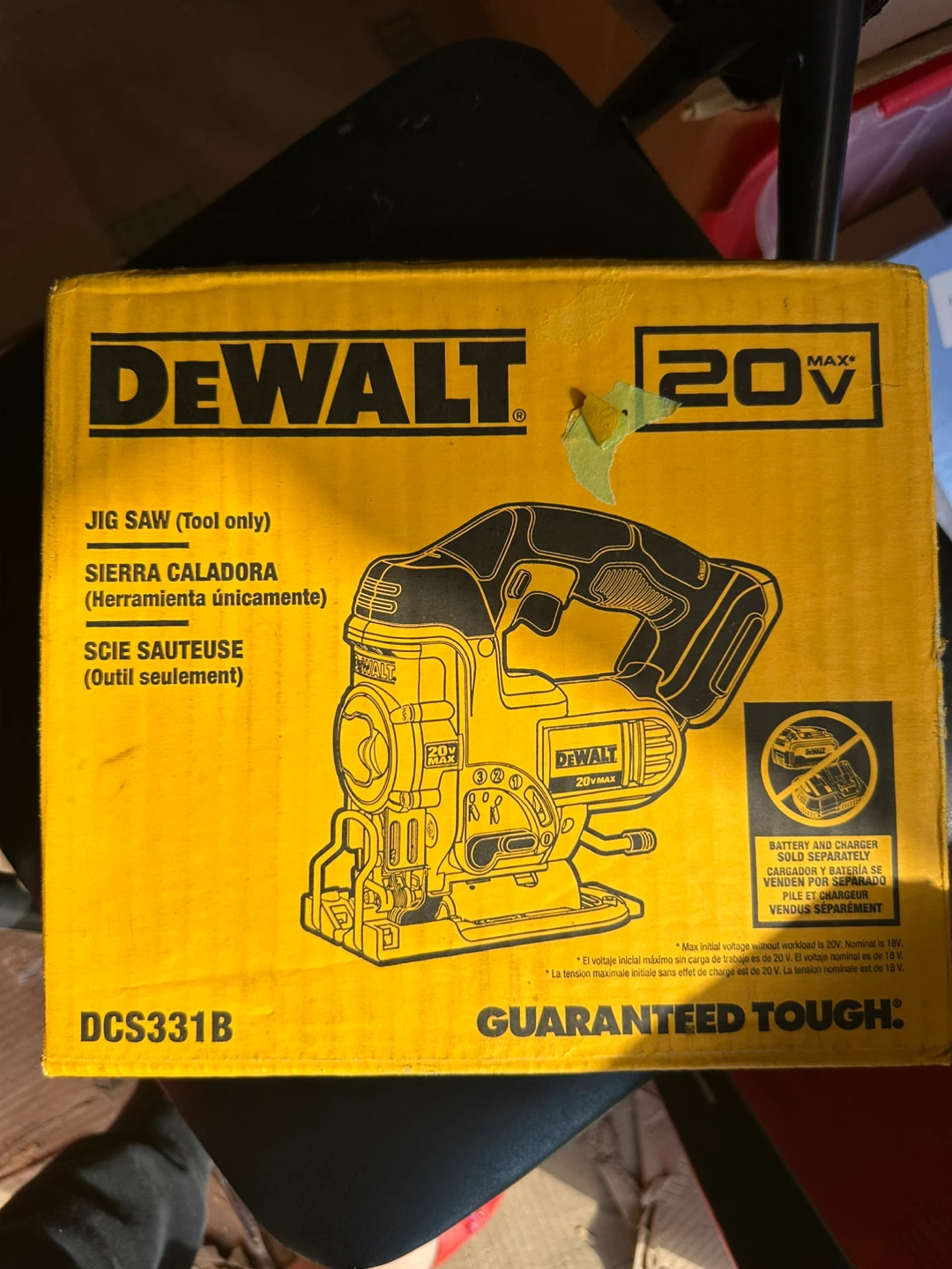 DEWALT 20V MAX Jig Saw (Tool Only) DCS331B