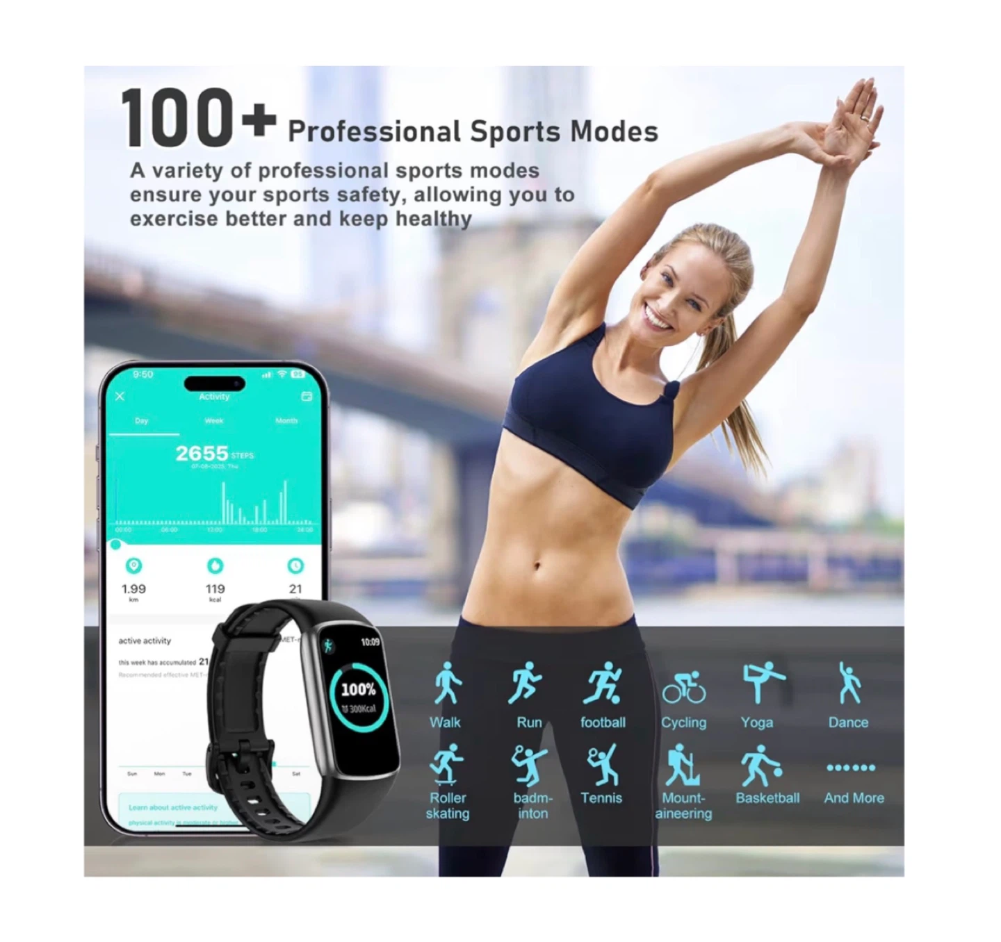 Brand new Fitness Tracker with 24/7 Heart Rate - photo 4