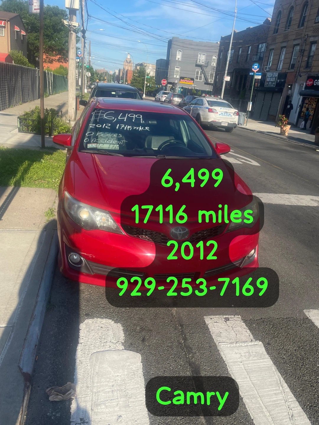 2012 Toyota Camry - 17116 Miles