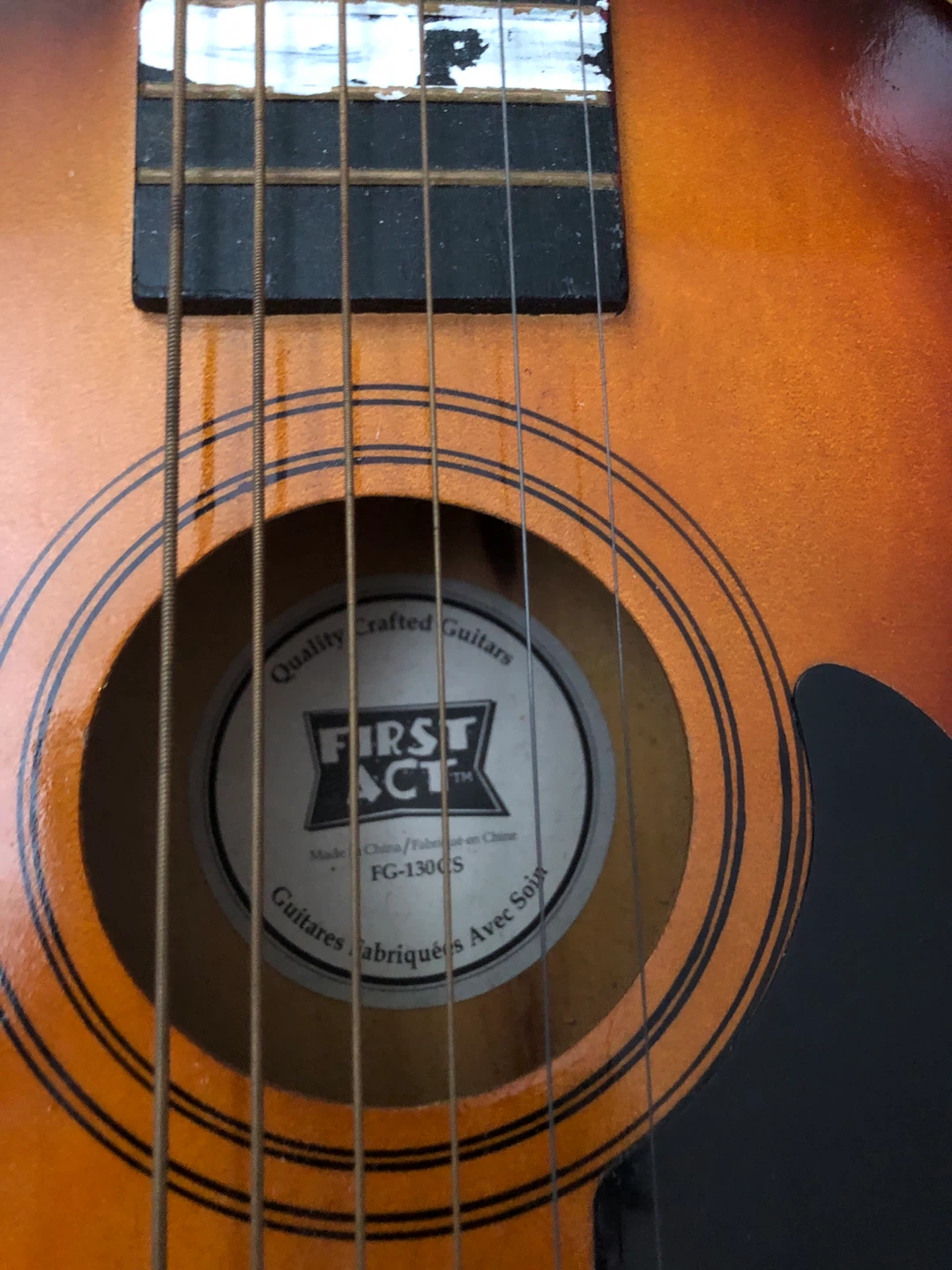 First Act FG-130CS Acoustic Guitar - photo 2