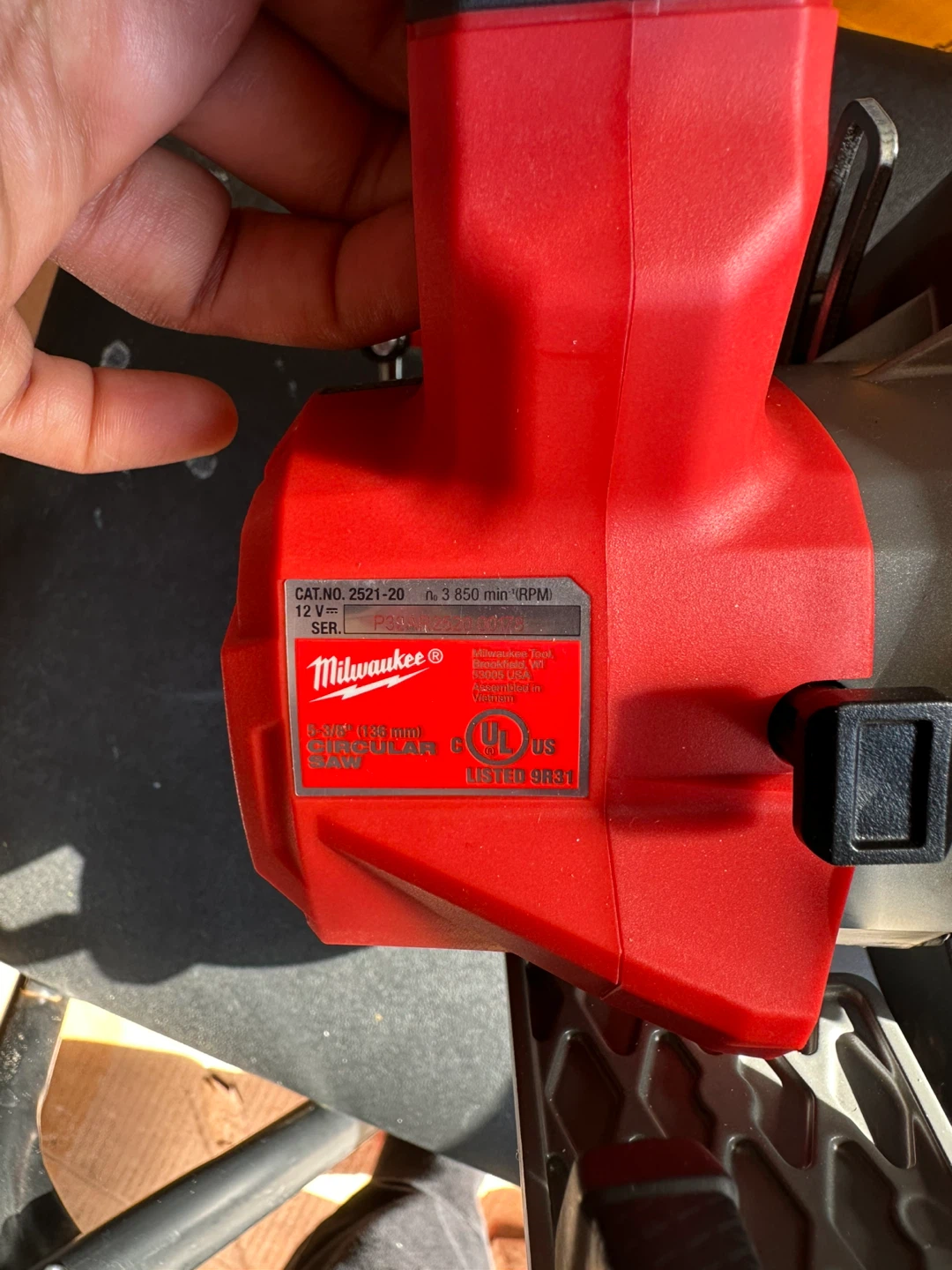 Milwaukee FUEL M12 Circular Saw 6-1/2" - photo 2