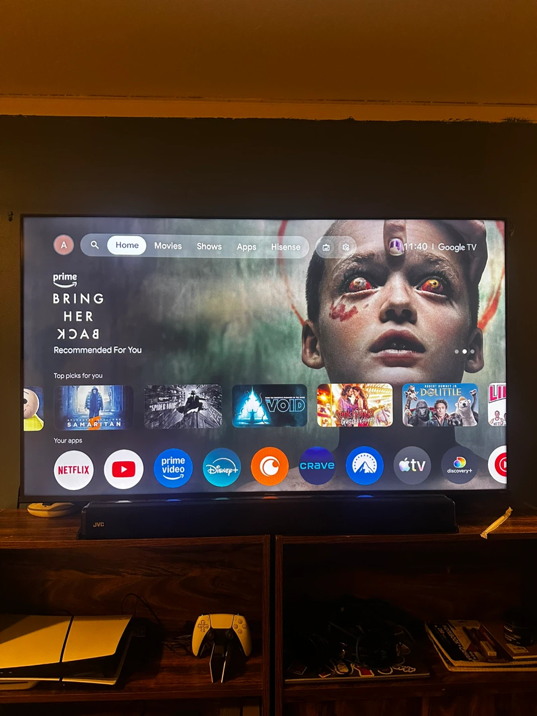 4k 58inch Hisense Google TV - photo 4