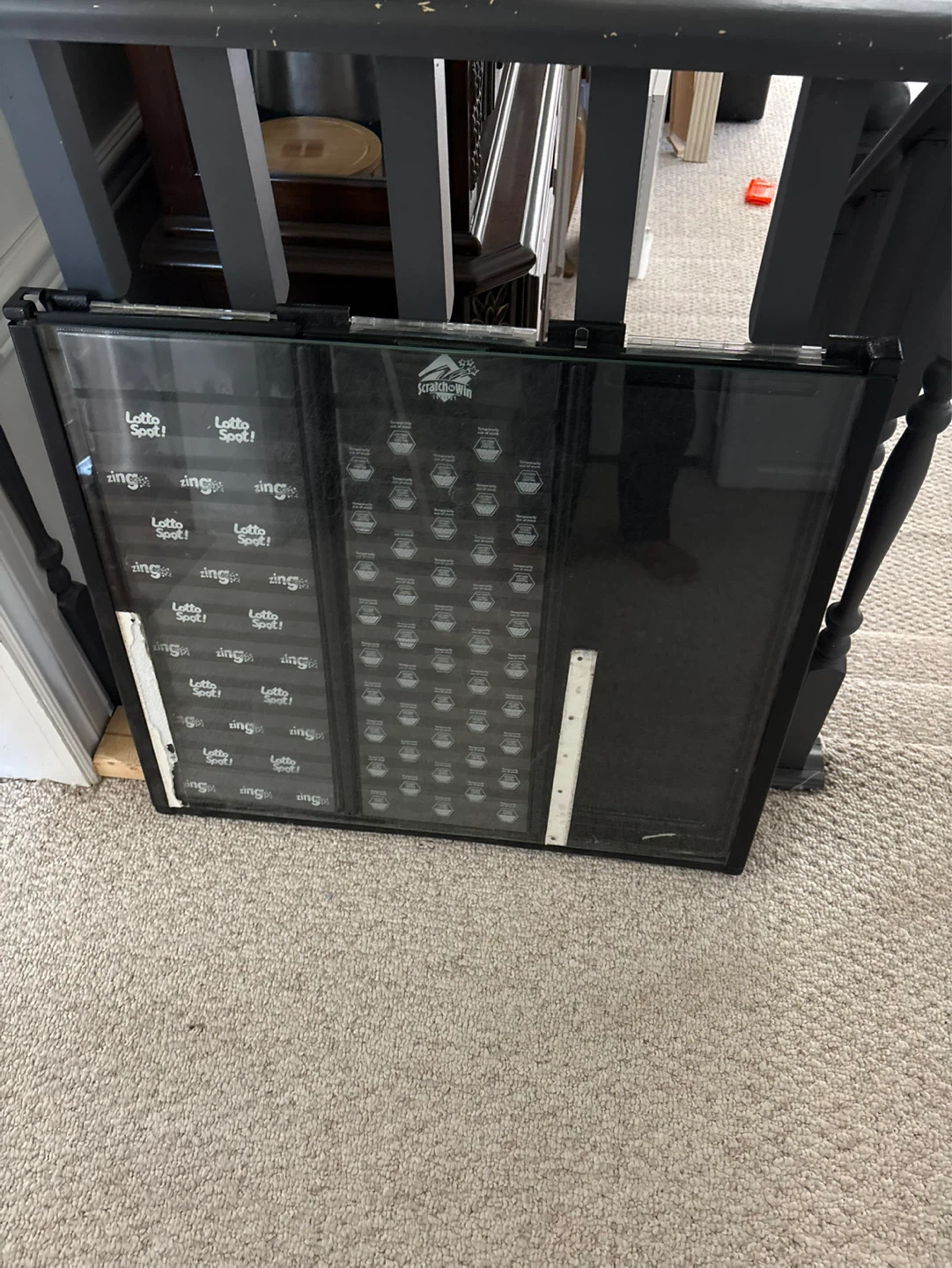 Scratch & Win Lotto Spot Display Board