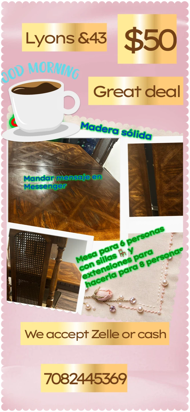 Dining table