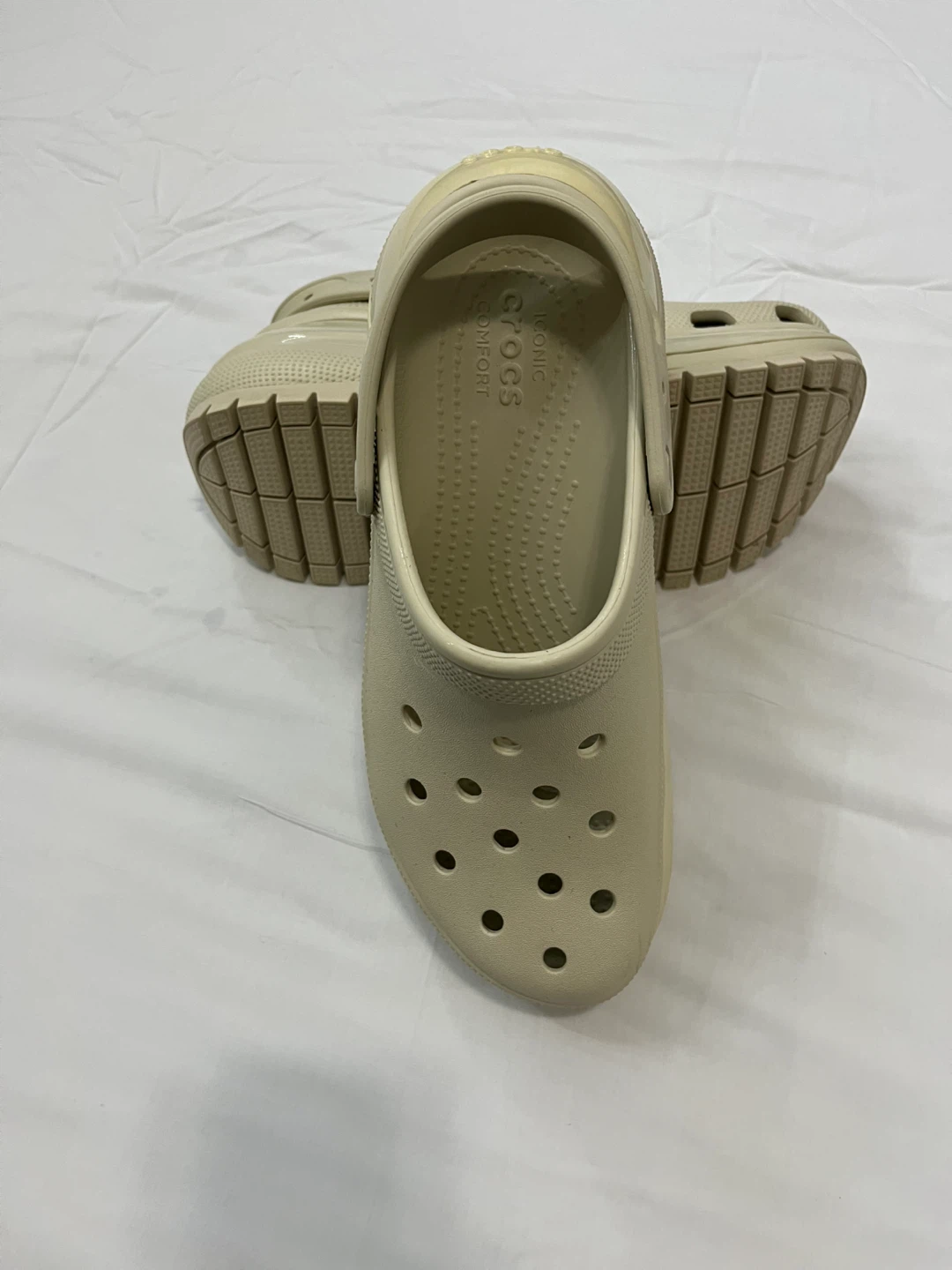 Crocs Platform Clogs Tan - photo 3