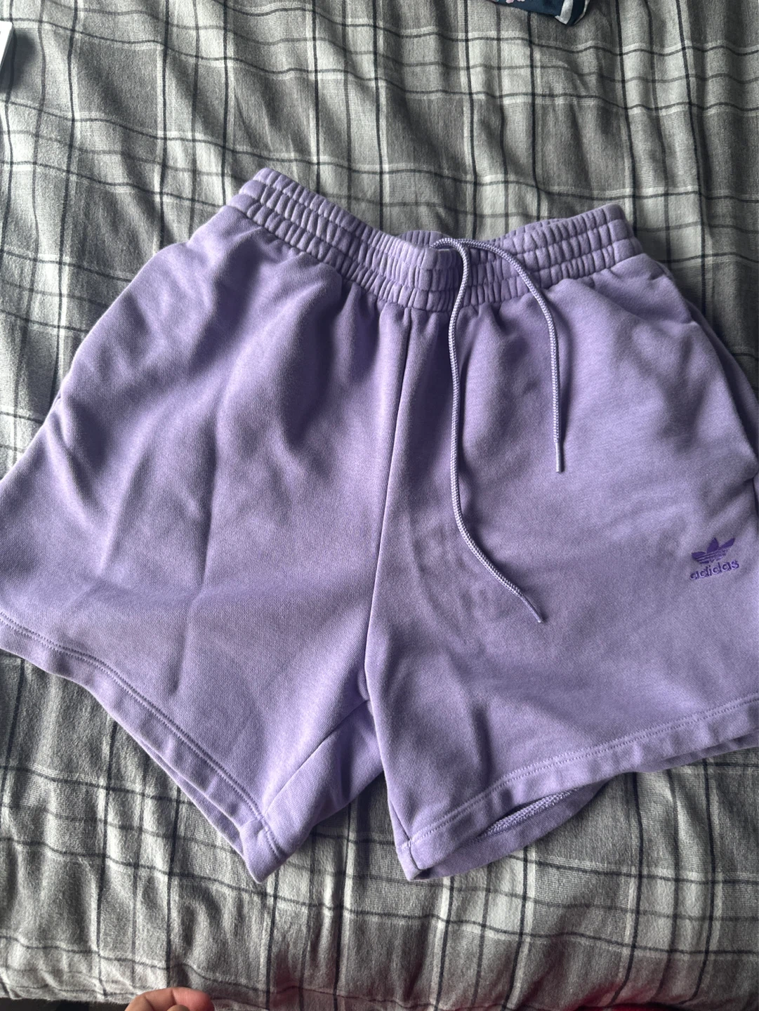 Adidas Lavender Shorts and T-Shirt Set - photo 2