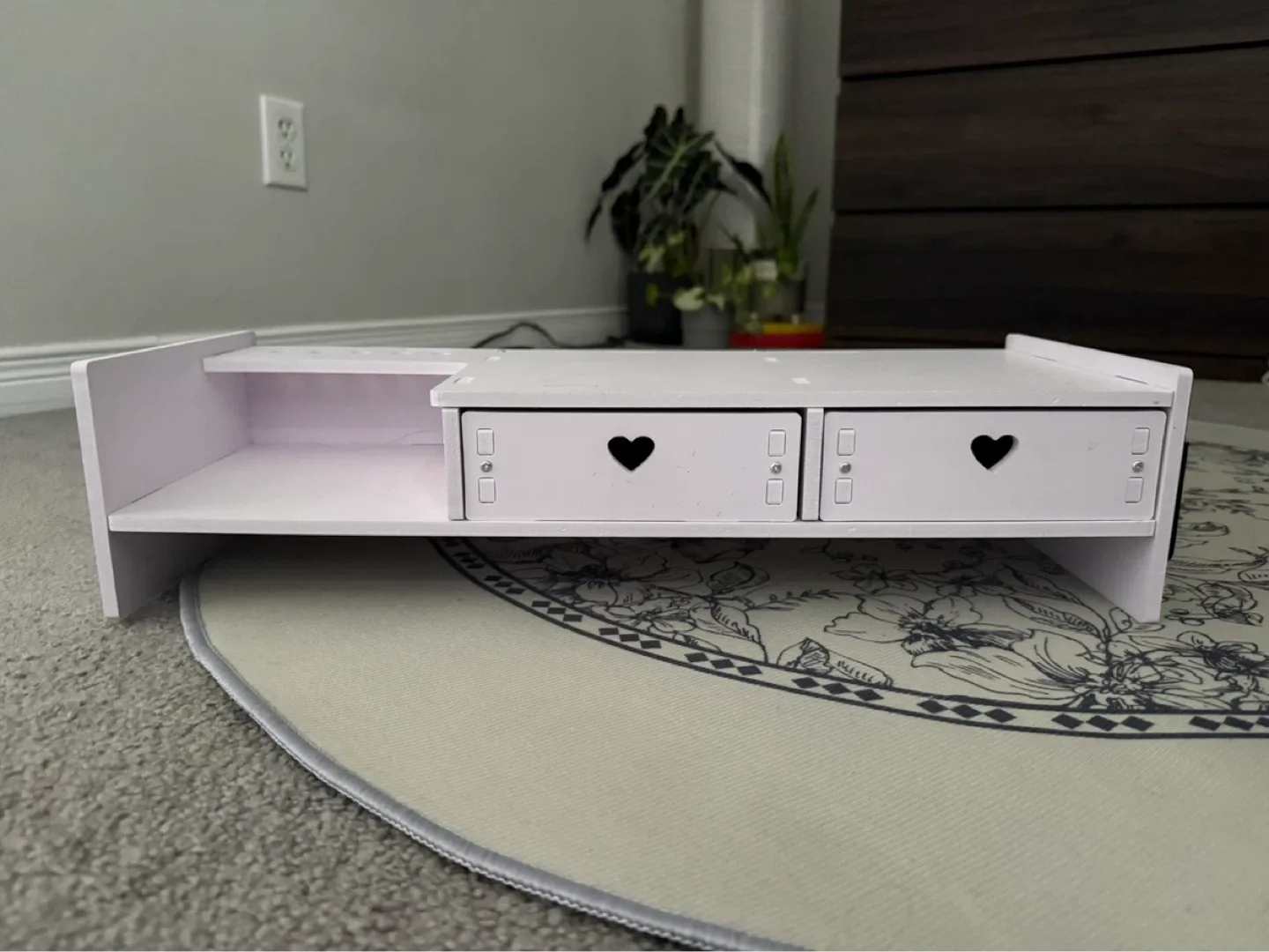 White Desk Organizer with Drawers - photo 3