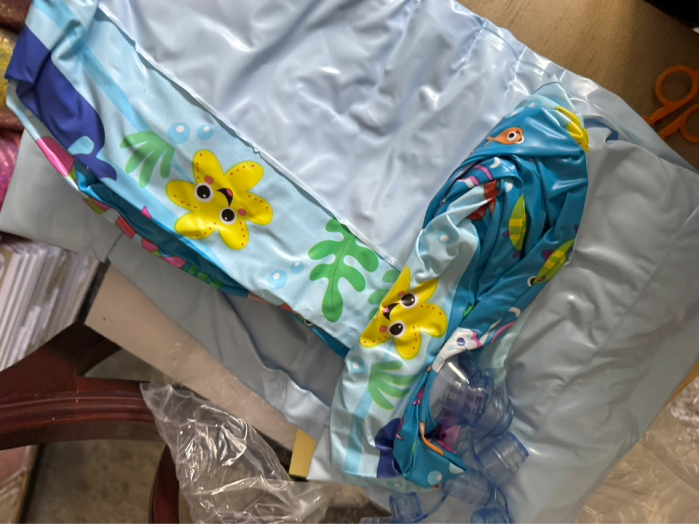 New Sea Friends Two-Ring Inflatable Bale Pool - photo 4