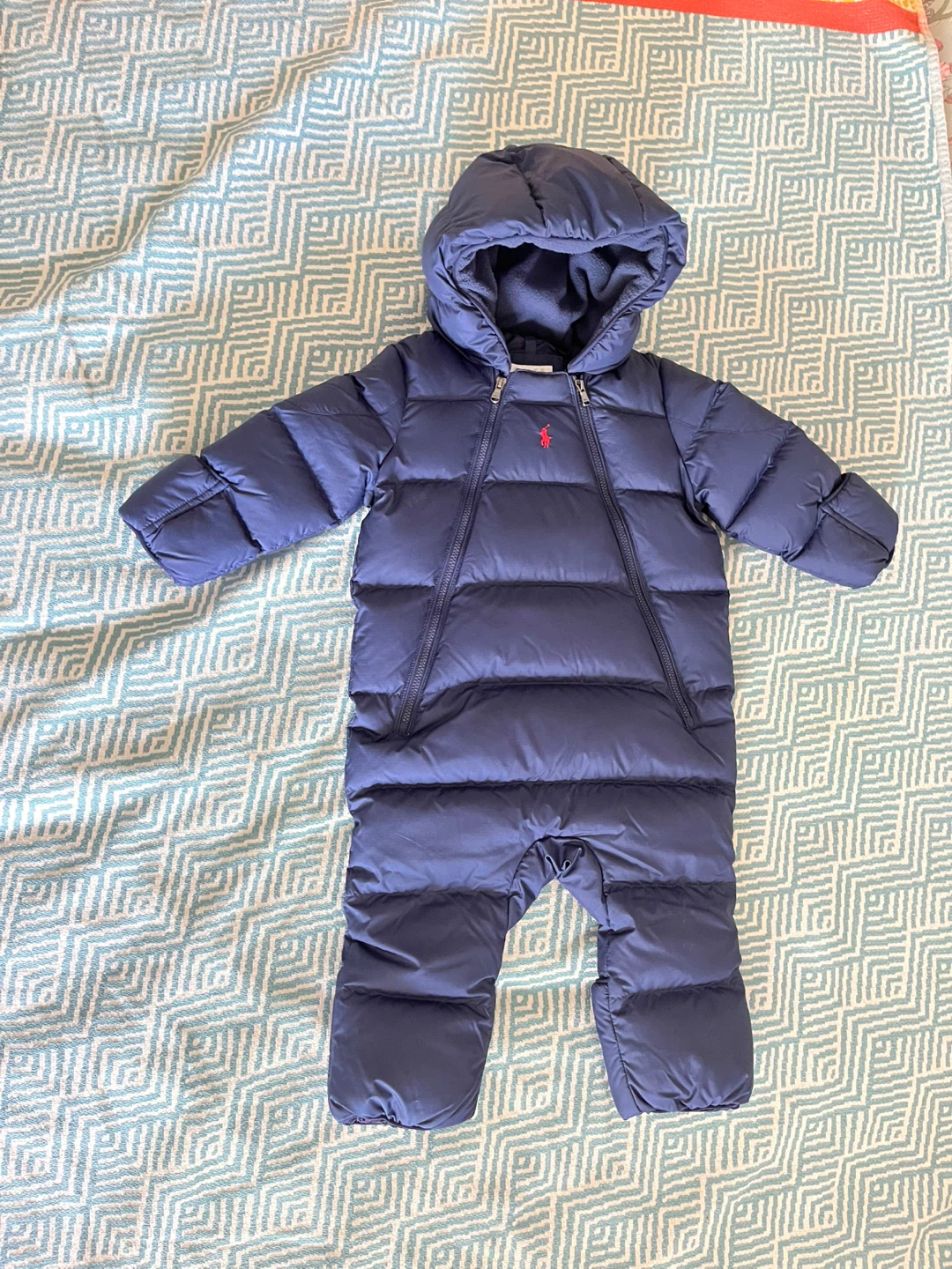 Polo Ralph Lauren Down Hooded Bunting 9 months