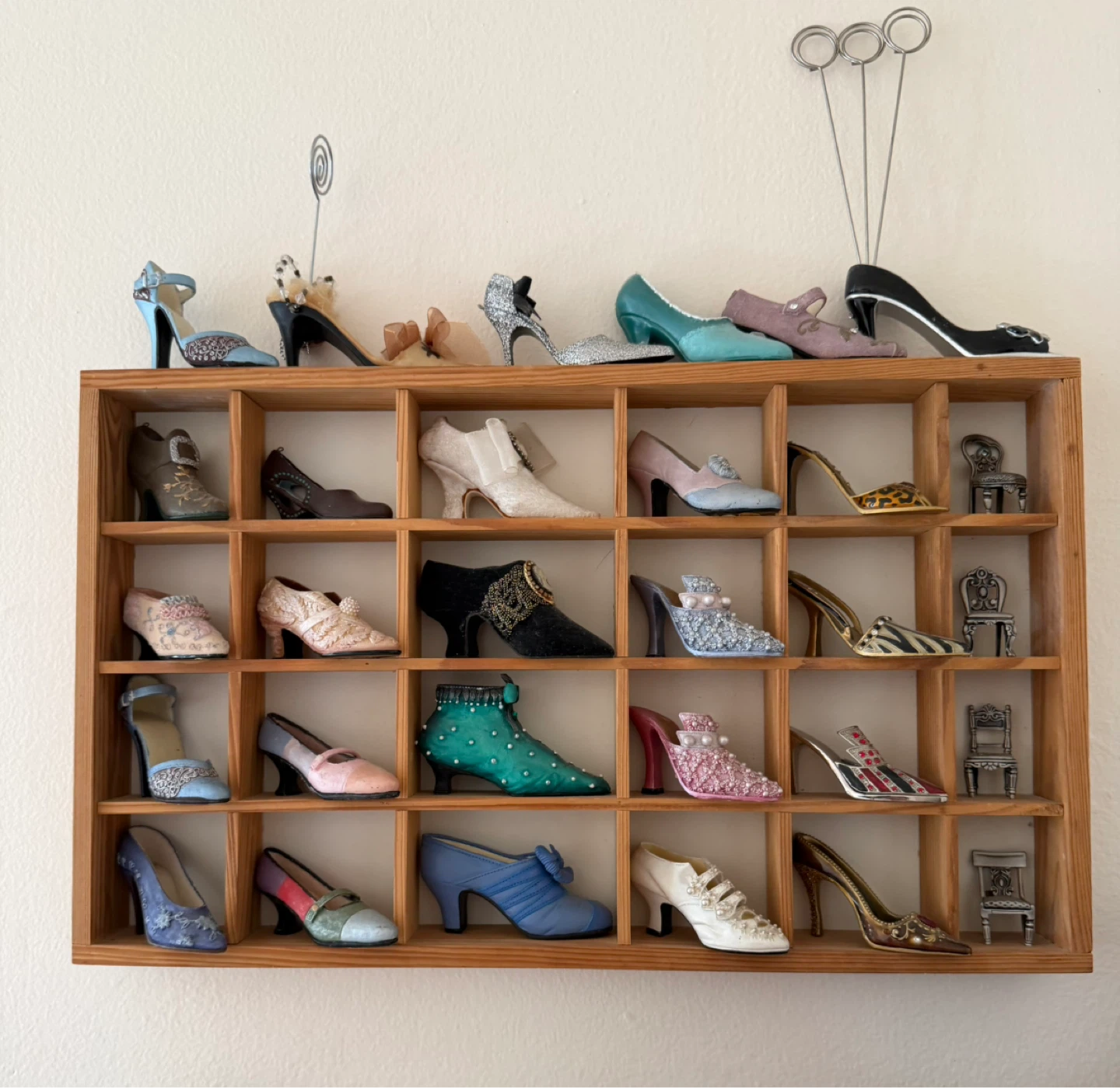 Decorative Miniature High Heels Display Set