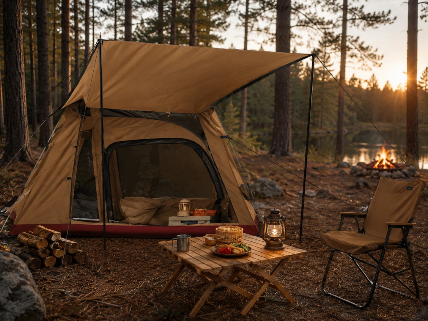 New Camping Tent with carry bag - photo 3