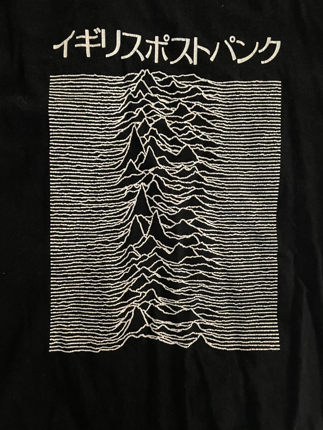 Joy Division Unknown Pleasures T-Shirt in Japanese - photo 2