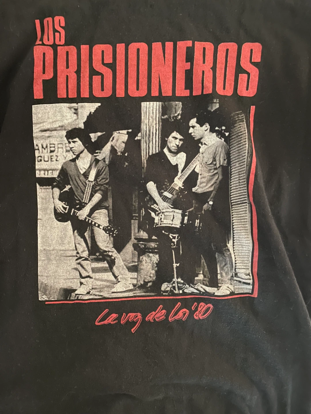 Los Prisioneros La Voz de los '80 T-Shirt - photo 2
