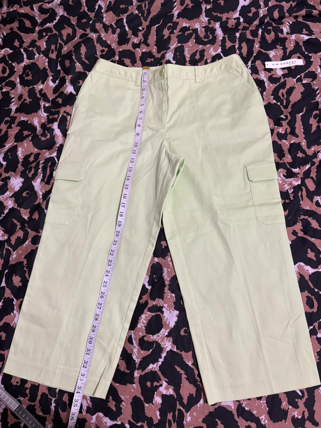 Kim Rogers Signature Women's Cargo Pants Size 16 - photo 2