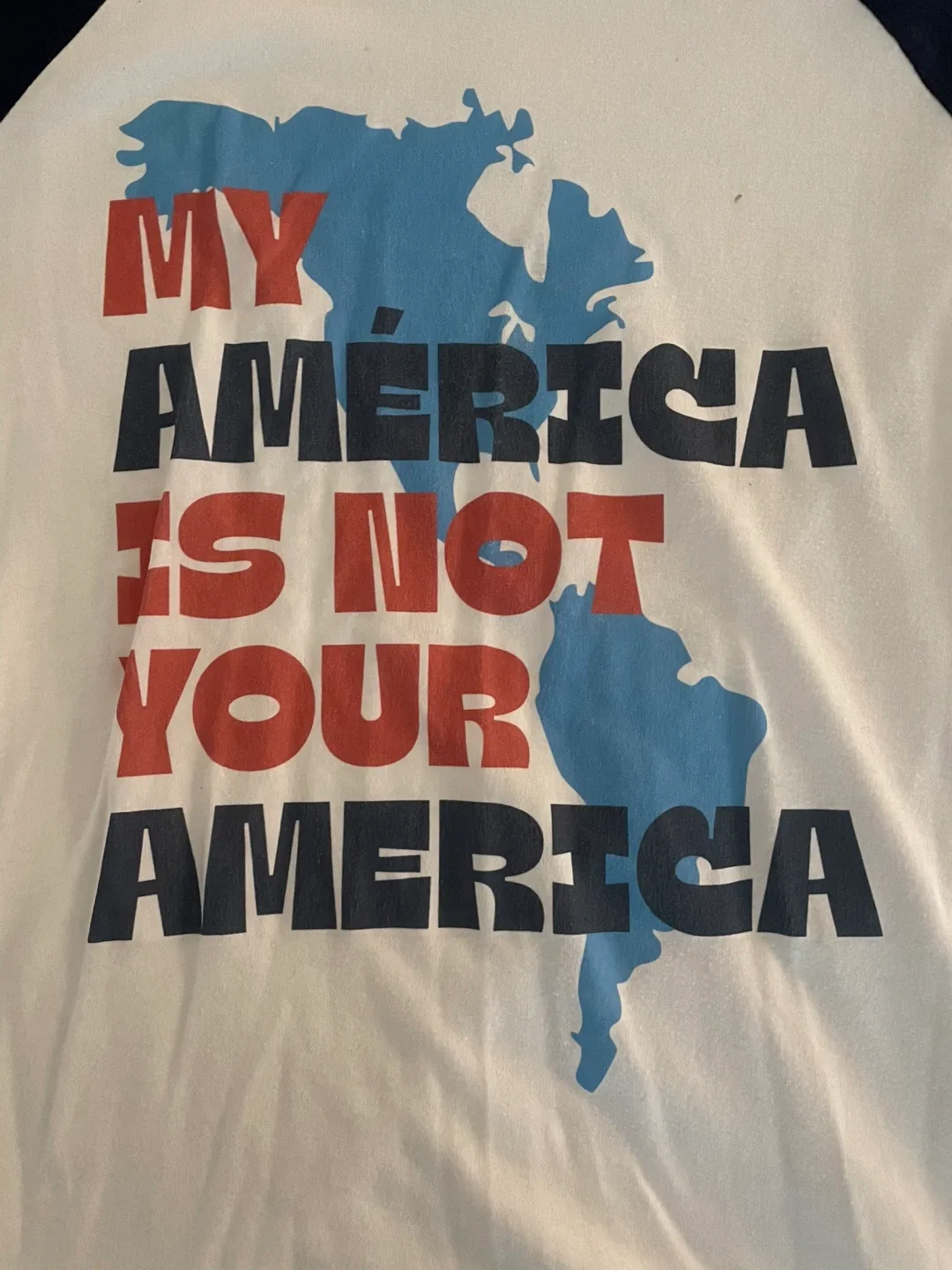 Graphic T-Shirt "My America Is Not Your America"