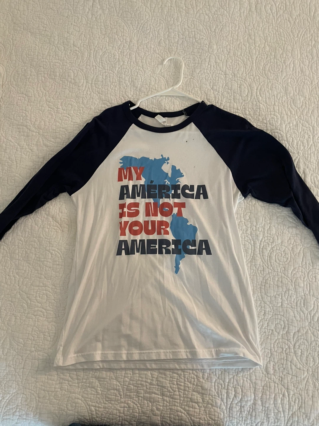 Graphic T-Shirt "My America Is Not Your America" - photo 2