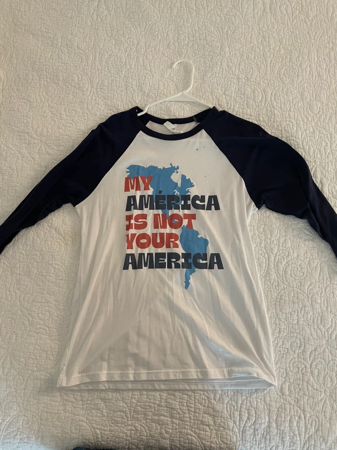 Graphic T-Shirt "My America Is Not Your America" - photo 2