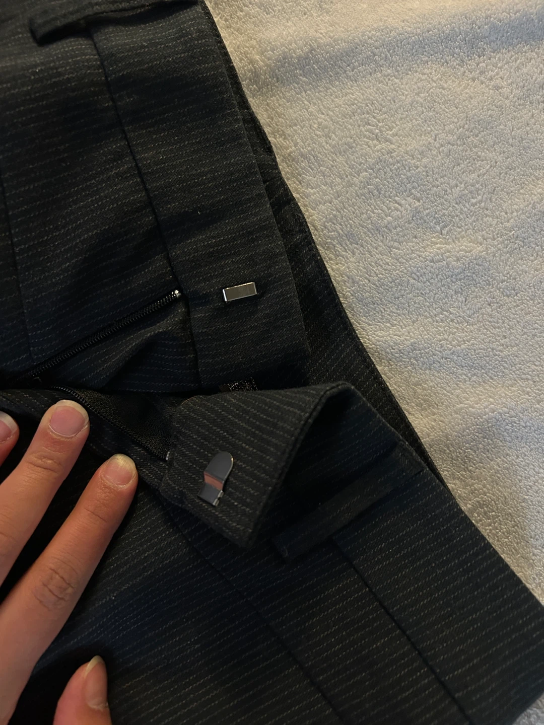 Stefanel Pinstripe Dress Pants - photo 3