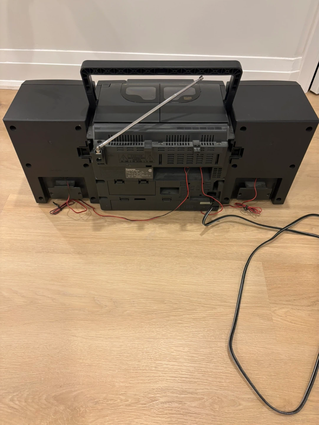 Panasonic Boombox CD Player Radio Cassette - photo 3