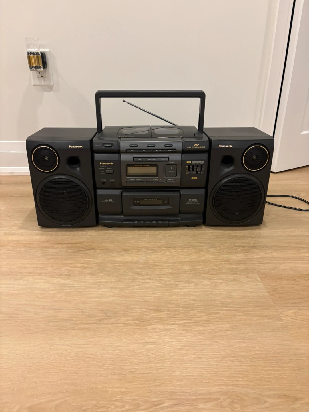 Panasonic Boombox CD Player Radio Cassette