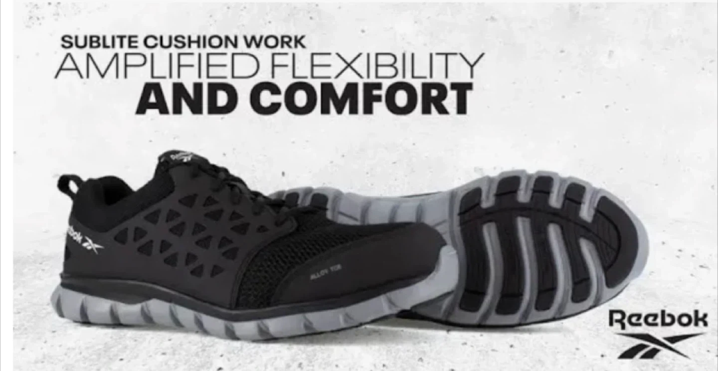 ⚽ Reebok Sublite Cushion Work Shoes